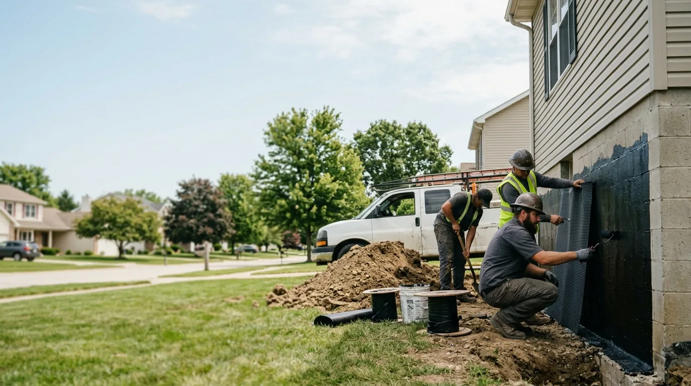 Basement Waterproofing in Laura, OH near me